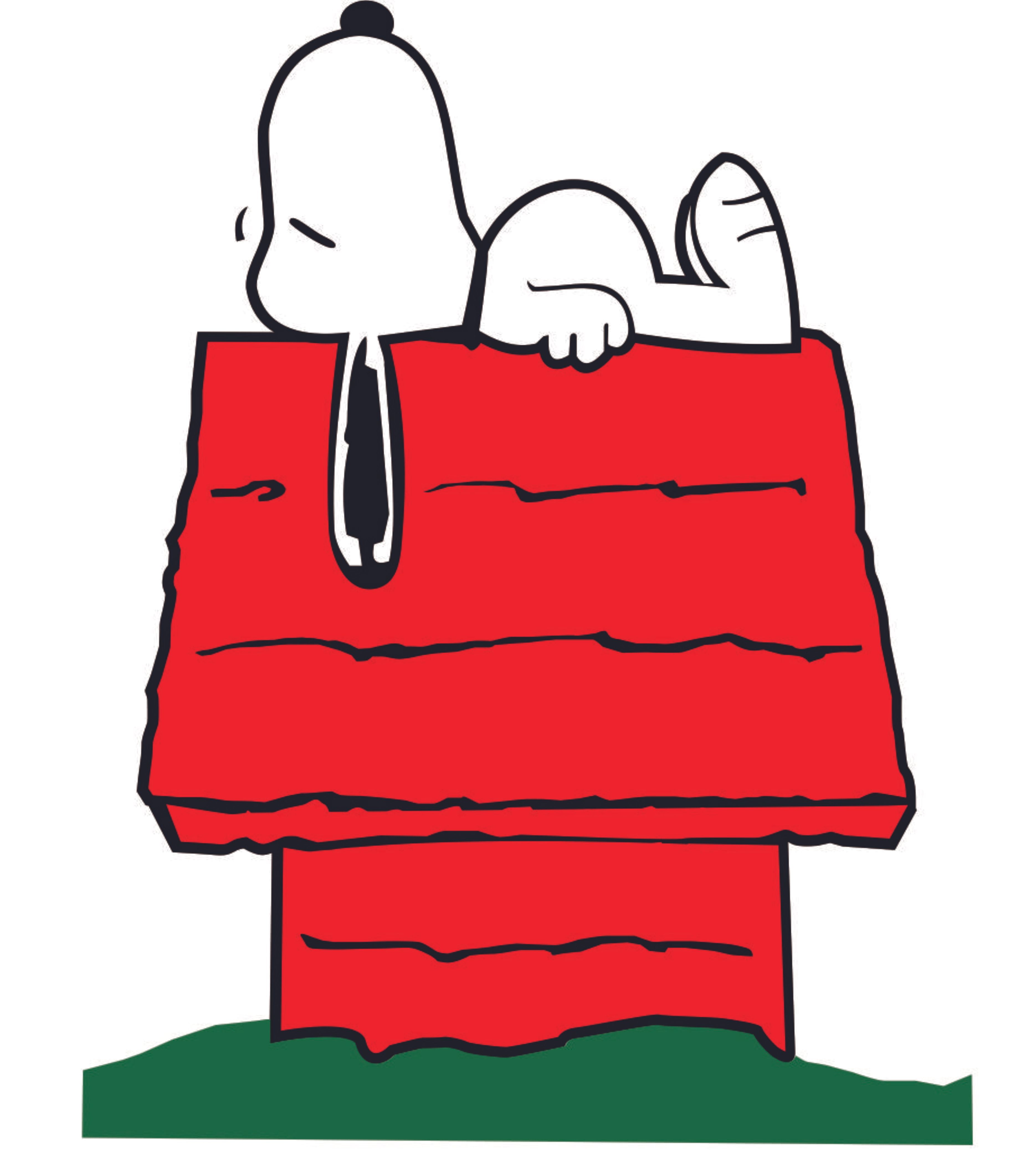 Sleeping Snoopy Dog House Cartoon Customized Wall Decal - Custom Vinyl Wall  Art - Personalized Name - Baby Girls Boys Kids Bedroom Wall Decal Room  Decor Wall Stickers Decoration Size (20x20 inch) 