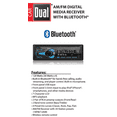thumbnail image 3 of Dual Electronics XDM16BT Single DIN Car Stereo with Built-in Bluetooth, New, 3 of 6
