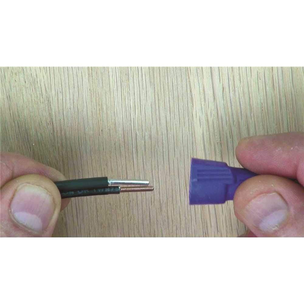 Ideal Twister Al/Cu Wire Connector, 65 - Purple, 10 Per Pack
