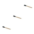 thumbnail image 2 of relayinert Kitchenware Wooden Handle Silicone Shovel Spoon Colander Brush Spatula Tool brush 3Set, 2 of 6