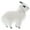 White, variant on Dayesque Plush Goat Figurine Lifelike Goat Stuffed Faux Plush Lamb Dolls Christmas Ornaments for Stuffed Lamb Table Decorations