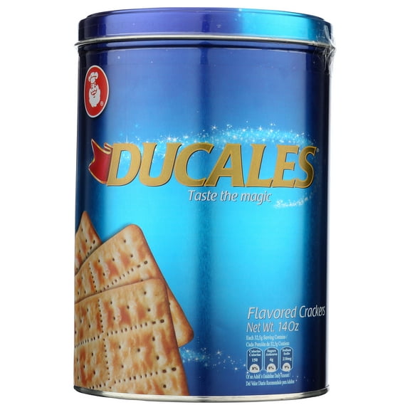 Pack of 12, Ducales Flavored Crackers, 14 oz