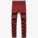 thumbnail image 4 of Pantalones largos a rayas para hombre, pantalones de traje ajustados y elásticos, pantalones casuales, pantalones para hombre, 4 of 7