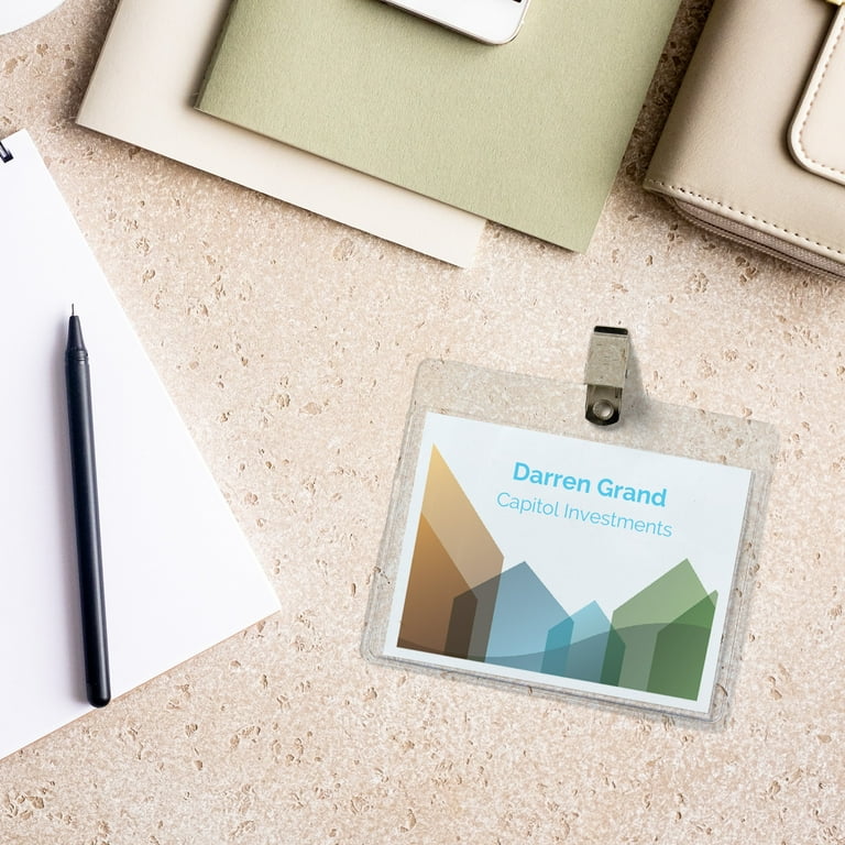 ‪ꪔ̤̮i‪ꪔ̤̮i　0206 Avery 74541 Reusable Plastic Name ID Badge Holder Kit with
