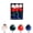 C C, variant on 12 Piece Set Christmas Velvet Bagged Ornaments 6cm for Tree Wreath Garland Holiday Home Party Decoration