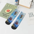 thumbnail image 7 of Pofeuu Dandelion Hot Air Balloon Print 30cm Socks, Adult Running Hiking Socks for Youth and Adult, 7 of 7