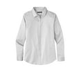 thumbnail image 4 of Port Authority Ladies Long Sleeve Superpro Reacttwill Shirt, 4 of 5