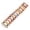 Khaki, variant on Qyaukm Parrot Ladder with Colorful Beads, Wooden Climbing Bridge Bird Cage Toy for Budgies Lovebirds and Small Birds, Encourages Exercise and Play