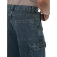 thumbnail image 4 of Wrangler Men's and Big Men's Relaxed Fit Wide Leg Cargo Jean, 4 of 5