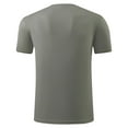 thumbnail image 4 of Fanxing Big And Tall Mens Shirts Mens T Shirt Big and Tall Short Sleeve Tops Summer Crew Neck Soft Fitted Tees Classic Tshirts Green,XL, 4 of 7
