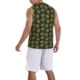 thumbnail image 2 of Pofeuu Cartoon Kawaii Frogs1 Print Basketball Jersey, Shirts for Men Youth Basketball Jersey Crew Neck-3X-Large, 2 of 6