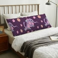 thumbnail image 6 of Naloa Snake And Flower Super Soft 20x60 Body Pillow Case,Long Side Hidden Zipper（PILLOWS ARE NOT INCLUDED）, 6 of 6