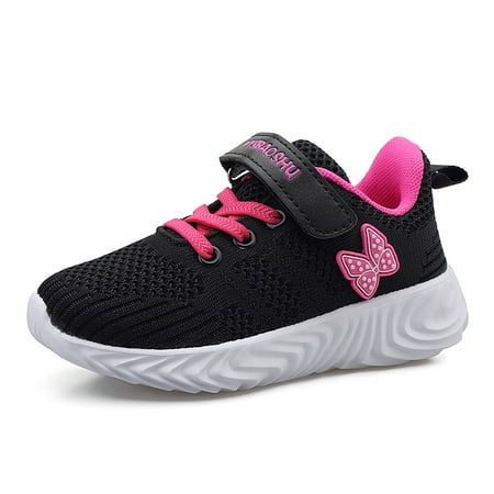 

Kid s Sneaker Comfortable Breathable Lightweight Sport Shoes Athletic Walking Velcro Shoes