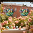 thumbnail image 6 of Elainilye Acrylic Sun Catcher Easter Egg and Bunny Pendant Decorative 2 Piece Set for Living Room Bedroom Office Desk Tabletop Decoration Home Decor, 6 of 6