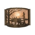 thumbnail image 2 of Meyda Tiffany 169675 Bear 10" Tall Wall Sconce - Copper, 2 of 4