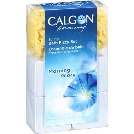 Calgon Morning Glory Bath Fizzies, 4ct