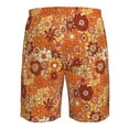 thumbnail image 6 of Naloa Hippie Flower Men's Beach Shorts, Surfing shorts, Swim trunks, Quick Dry Swim Trunks for Surfing Beach Fun - Medium, 6 of 9