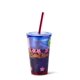 thumbnail image 3 of Carnival Cup Sailor Moon Confeti de plástico, 470 ml, con tapa y pajita, 3 of 7