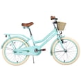 thumbnail image 2 of Couleurs Multiples, Vélo pour Filles avec Panier pour Enfants de 7 à 10 Ans, Roue de 20 Pouces, Roues Stabilisatrices Non Incluses, 2 of 7