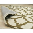 thumbnail image 3 of EORC Ivory Hand-Tufted WOOL Contemporary Marla Rug, 7'6 x 9'6-Color:Ivory,Material:Wool, 3 of 5