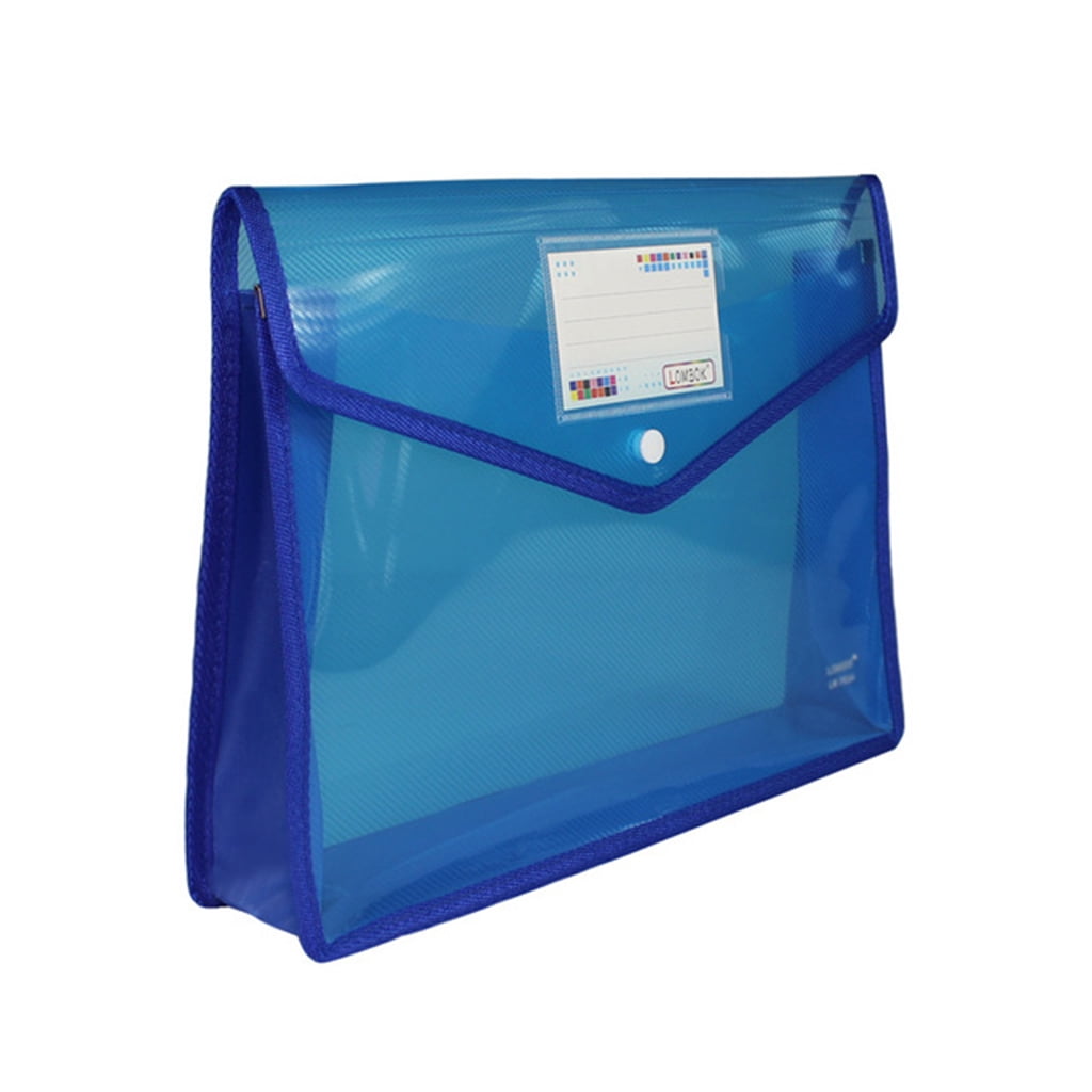 Expandable File Folder A4 B4 Document Storage Organizer Clear File
