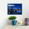 thumbnail image 5 of ArtToFrames 26.75x19.75 Inch - 68x50 CM Blue Puzzle Frame for 1000 piece Puzzles.1.38 Inch Custom Wood Puzzle Frames, Blue - Comes with Economy Acrylic, 5 of 6