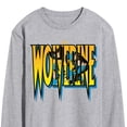 thumbnail image 3 of Marvel Wolverine - Logo - Men's Long Sleeve Graphic T-Shirt, 3 of 5