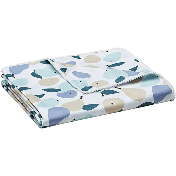 YnM Cotton Duvet Cover for Weighted Blankets (48''x72'') -Peachy Keen Print