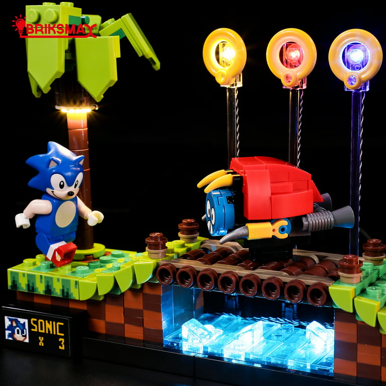 LEGO Ideas: Sonic the Hedgehog - Green Hill Zone (21331) Complete Set  Assembled