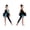 Light Blue, variant on Girls Hip Hop Dance Jumpsuit Dancewear Gymnastics Leotard Asymmetrical Bodysuit Performance Yellow 10