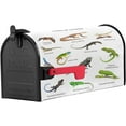 thumbnail image 2 of Mailbox Cover Magnetic Mailbox Wraps, Types of Lizards Mailbox Covers Standard Size 18x21 Inch Mail Wrap Post Letter Box Decoration for Outdoor Gardern Yard, 2 of 6