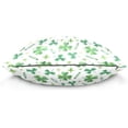 thumbnail image 2 of GZHJMY Soft Smooth Skin-Friendly Throw Pillow Cover without Pillow Case16"x16"Shrink-Resistant Breathable Hidden Zipper Opening, Sofa Bed Office Farmhouse Room Easy to Disassemble|Beautiful Shamrock, 2 of 7