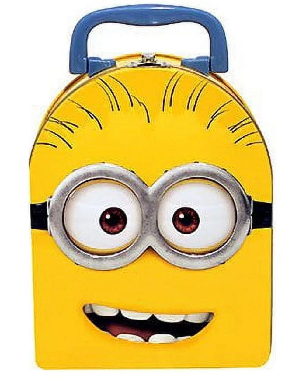 Despicable Me Minion Lunch Tin Dome Shape Tin Lunch Box x 3