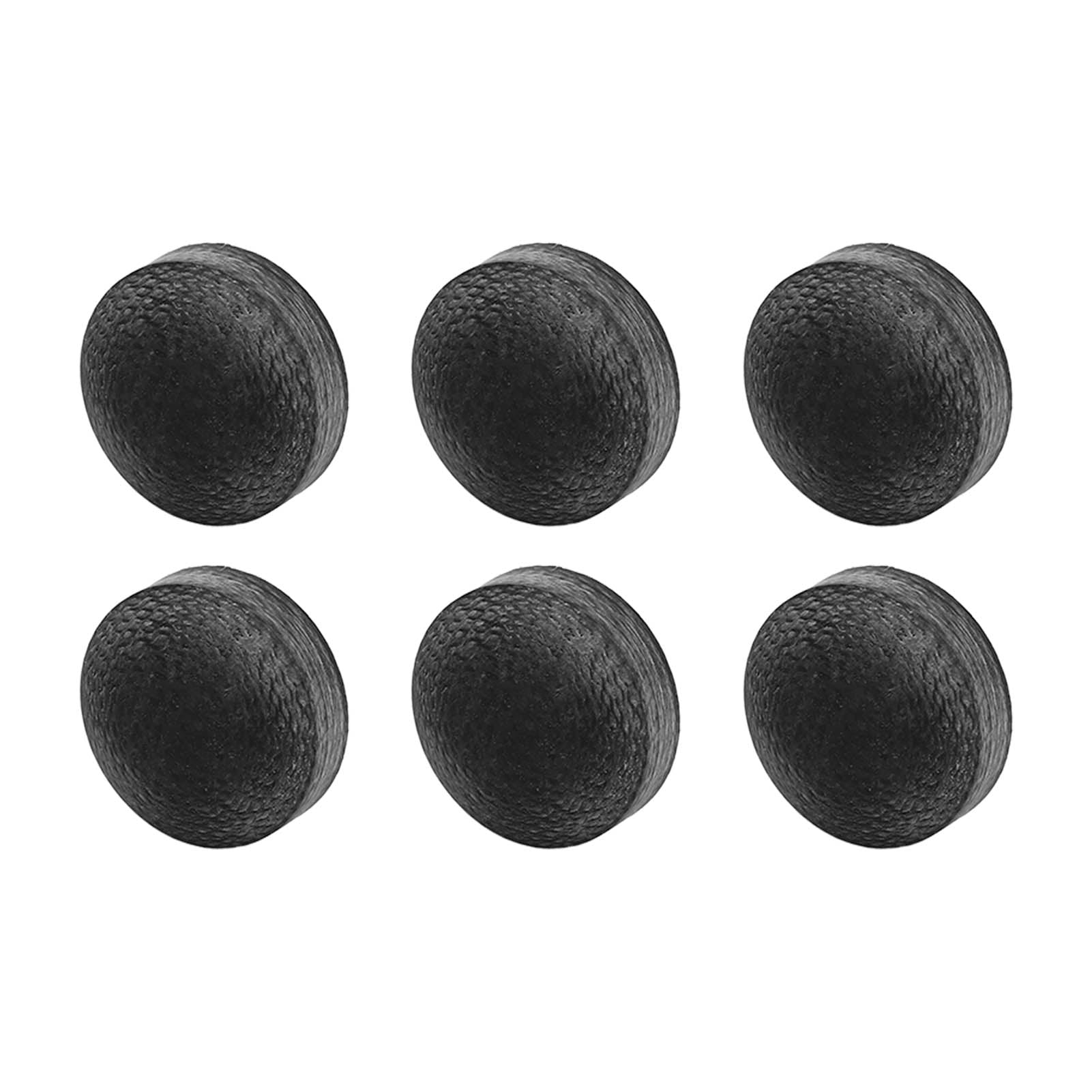 Billiard Tips, 6pcs Billiard Pool Tips Friction Help Control Easily For