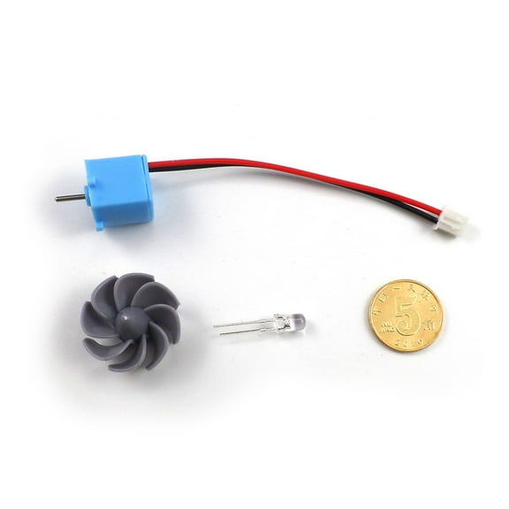 1Pc Small Small Wind Generator Water Wheel Turbine Generator Motor