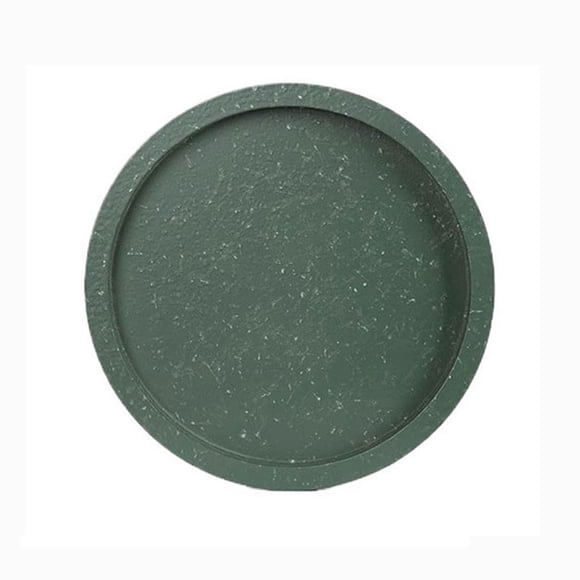 Round Modern Style Plant Drain Pan, Synthetic Resin Flower Pot Saucer for Living Room Balcony