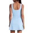 thumbnail image 5 of WIHOLL Summer Dresses For Women Sleeveless Athletic Bodycon Mini Tennis Yoga Workout Graduation Dress With Pockets, 5 of 11
