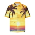 thumbnail image 7 of Xixinqiwan No Boundaries Men's & Big Men's Button Up Shirt,Summer Hawaiian Shirt for Men Short Sleeve Button Down Shirts Tropical Printed Vacation Beach Casual Shirts, 7 of 7