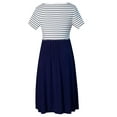 thumbnail image 2 of Women's Summer Dress Casual Short Sleeve Dress with Pockets, 2 of 4