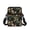 Black Cat Floral Art, variant on Crossbody Bags for Travel, Leakproof Lightweight Phone Crossbody Purse for Womens Red Maple Leaf Pattern Cell Phone Messenger Bag