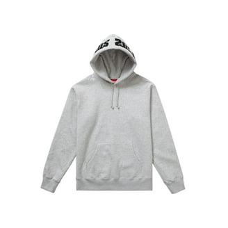 Supreme Men's Box Logo Hooded Sweatshirt (FW23) Ash Grey, from