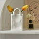 thumbnail image 3 of 2X Bolso de Decoración Nórdica para el Hogar, Jarrones de Cerámica para Flores, Decoración para la Habitación, Arreglo de Florero Seco, Maceta Decorativa A, 3 of 4