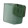 thumbnail image 4 of Caja de almacenamiento de alimentos, organizador de refrigerador, contenedor de pared, práctico estante colgante para cocina, apartamento, oficina, Verde, 4 of 8
