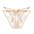 thumbnail image 3 of Gibobby Tangas de mujer sexy Ropa interior hipster sin para mujer, bragas invisibles, ropa interior de bikini elástica(Beige,Talla única), 3 of 4