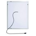 thumbnail image 2 of ExBrite Miroir de Salle de Bain Mural Rectangulaire Sans Cadre W / LEDs, 2 of 8