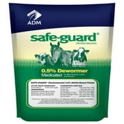 New Safe-Guard 11124488 Medicated Dewormer for Beef/Dairy Cattle & Horses, 5 Lbs, Each