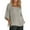 Beige, variant on Letdown Women's Loose Fit Square Neck Short Sleeve Blouse, Solid Color Casual Summer Vacation Top (Beige,L)