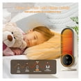 thumbnail image 4 of PTC Ceramic Heating Portable Heater Electric Fan Heater Mini Radiator Desktop Warmer Machine ,Fast Warm Air Delivery, 4 of 6