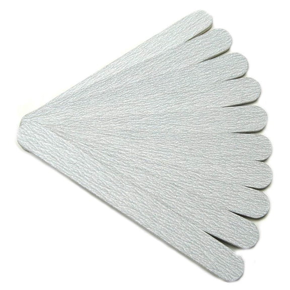 Karlash Professional Double Sided Emery Board 7" Zebra Nail File 100/100 10pcs