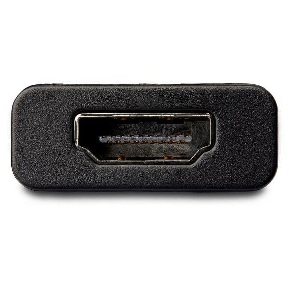 StarTech.com DP2HD4K60H DisplayPort to HDMI Adapter with HDR 4K 60Hz - Black